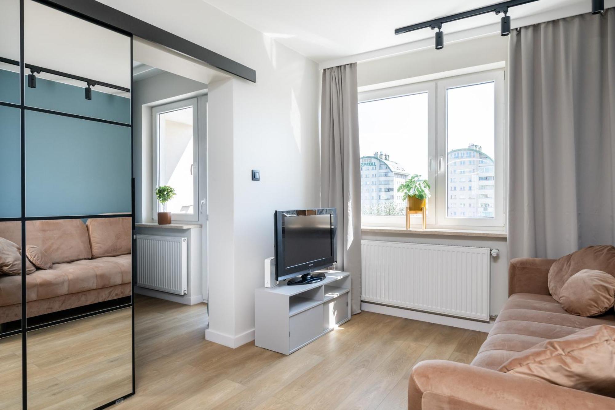 Blue Matcha Premium Apartment Okopowa Warsaw Luaran gambar