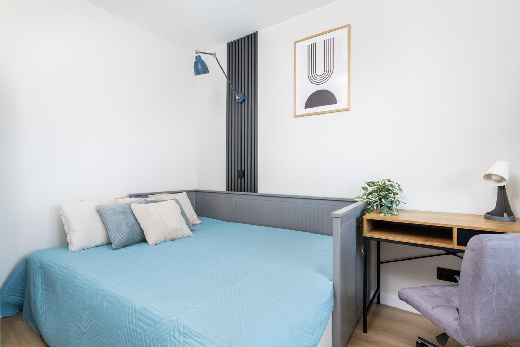 Blue Matcha Premium Apartment Okopowa Warsaw Luaran gambar
