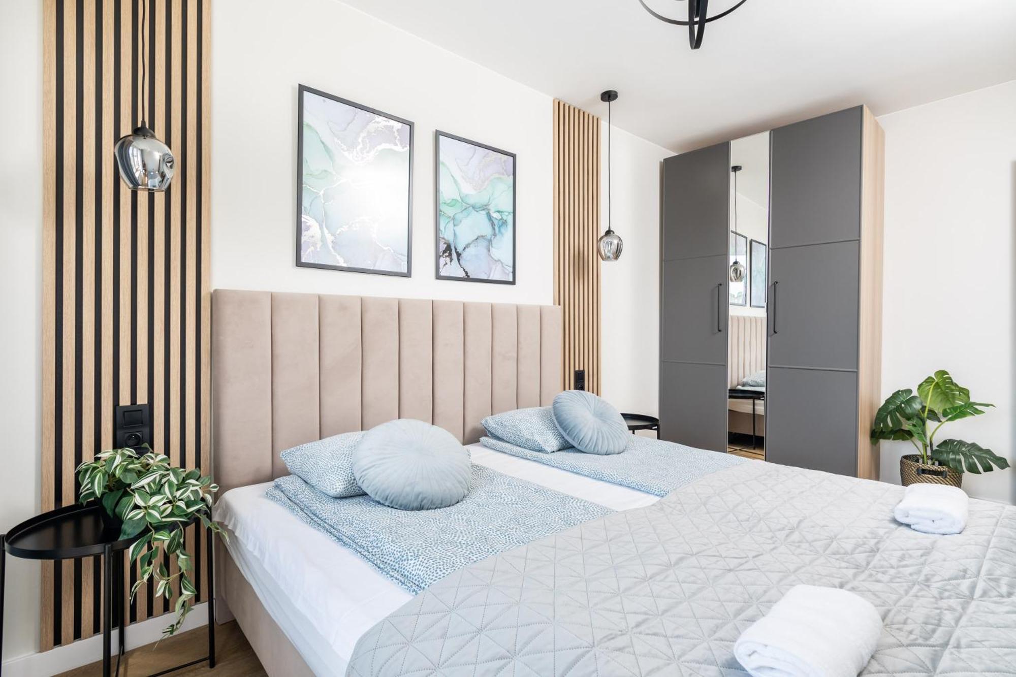 Blue Matcha Premium Apartment Okopowa Warsaw Luaran gambar