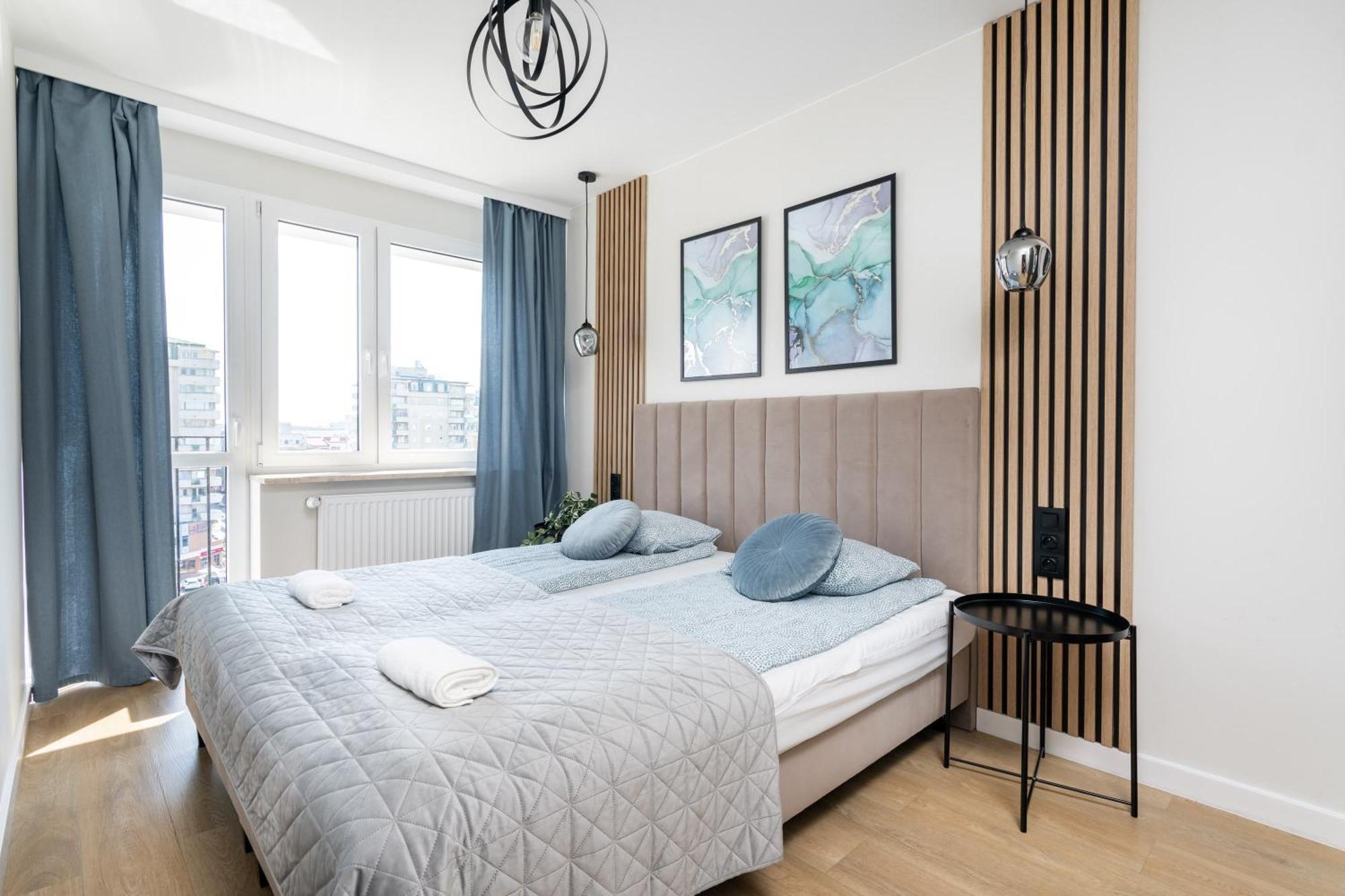 Blue Matcha Premium Apartment Okopowa Warsaw Luaran gambar